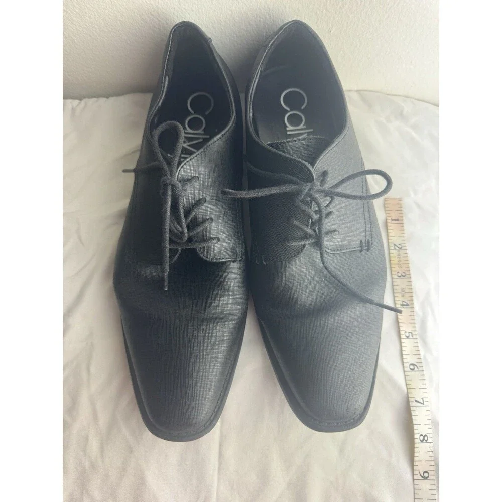 Calvin Klein Bram Diamond Leather Mens Oxford- Choose SZ/Color. 9 US Medium D/M